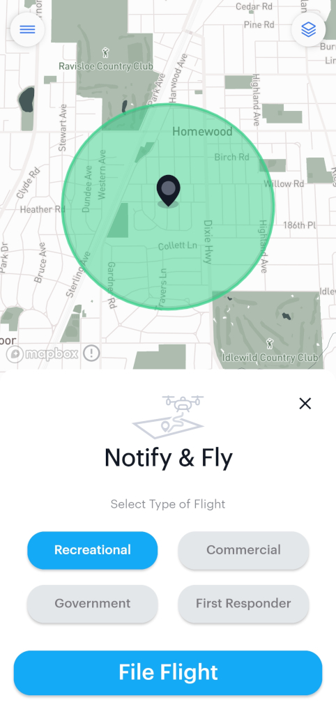B4UFLY - Notify & Fly 등록절차 1/2