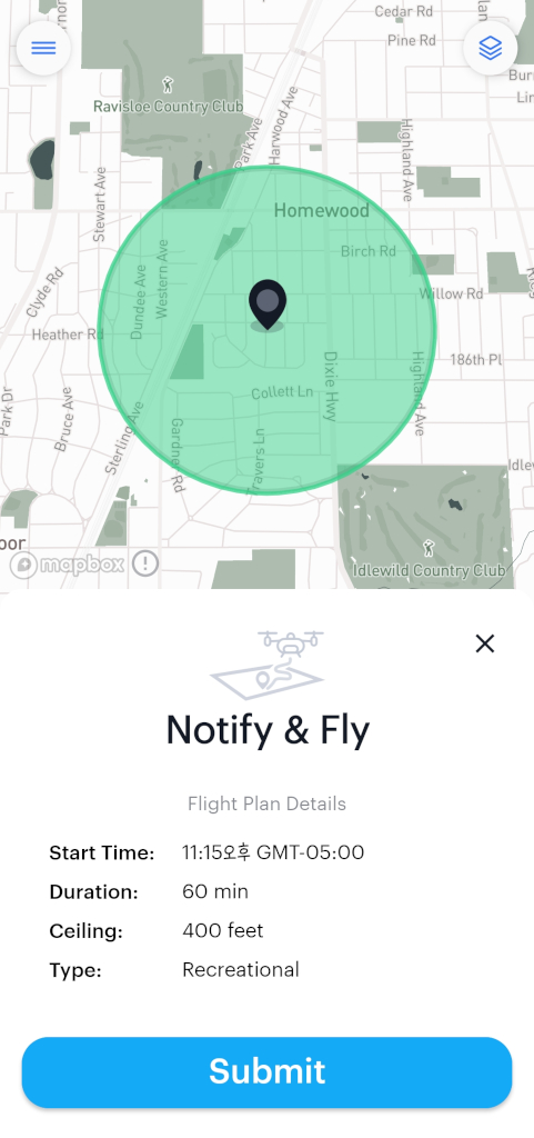 B4UFLY - Notify & Fly 등록절차 2/2